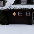Snöflinga LED Amber 40 cm Konstsmide